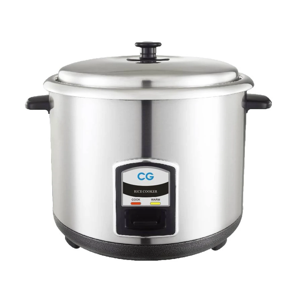 CG 2.2 Liter Stainless Steel Rice Cooker (Model: CGRC2205SS)